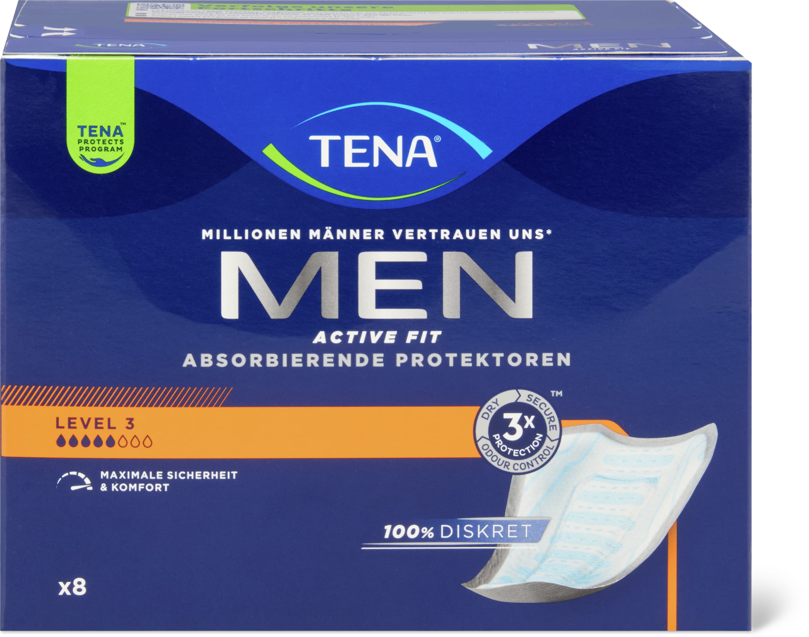 TENA Serviettes hygiéniques niveau 3